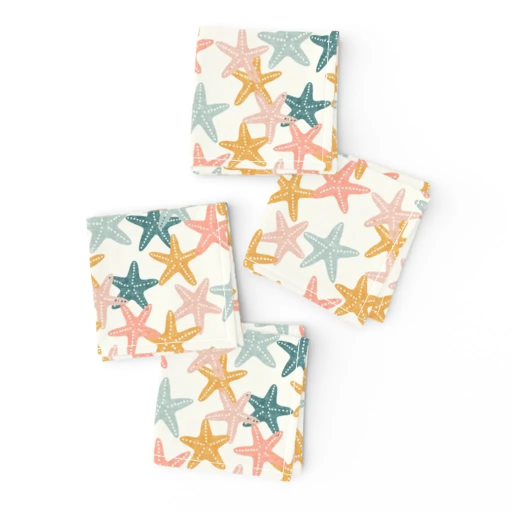 Starfish cocktail napkins 